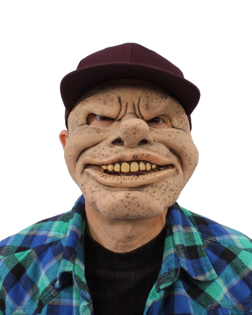 Bully, Male Latex Face Character Mask | Costumes 4 Less M1520
