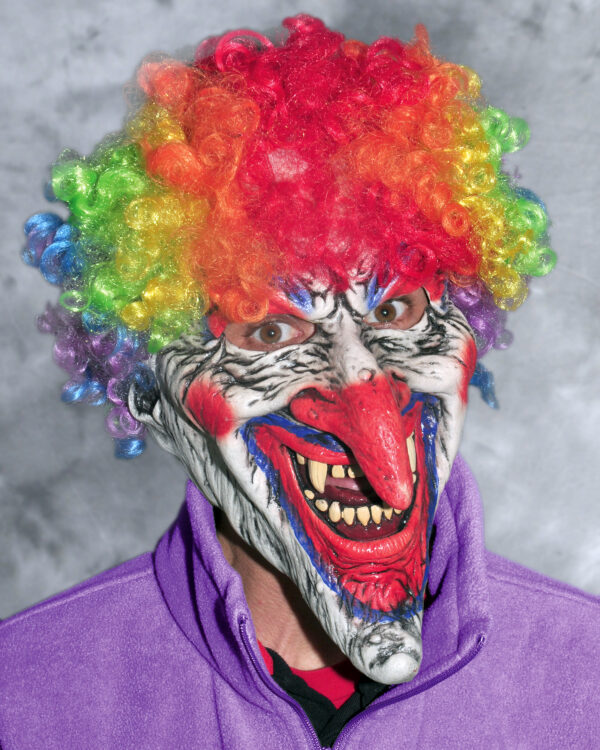 Dastardly Clown Halloween Mask