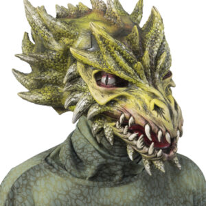 Draco Green Dragon Halloween Mask scaled 1