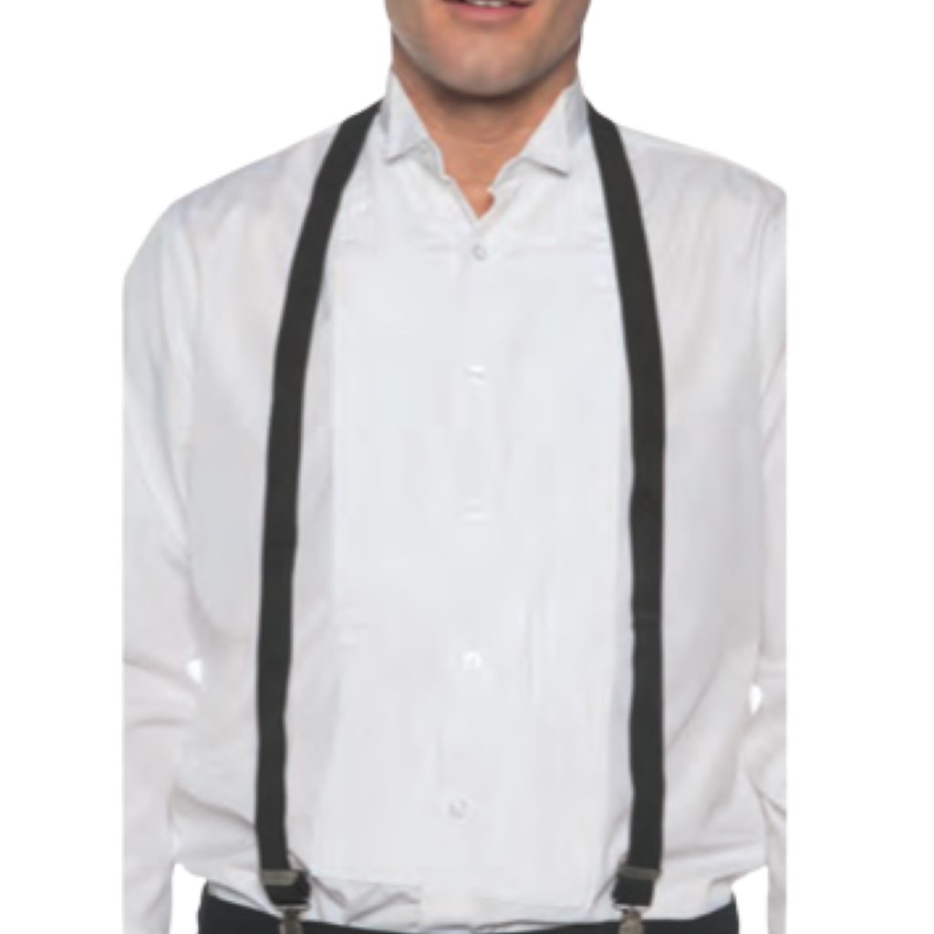 Black Suspenders | Costumes 4 Less