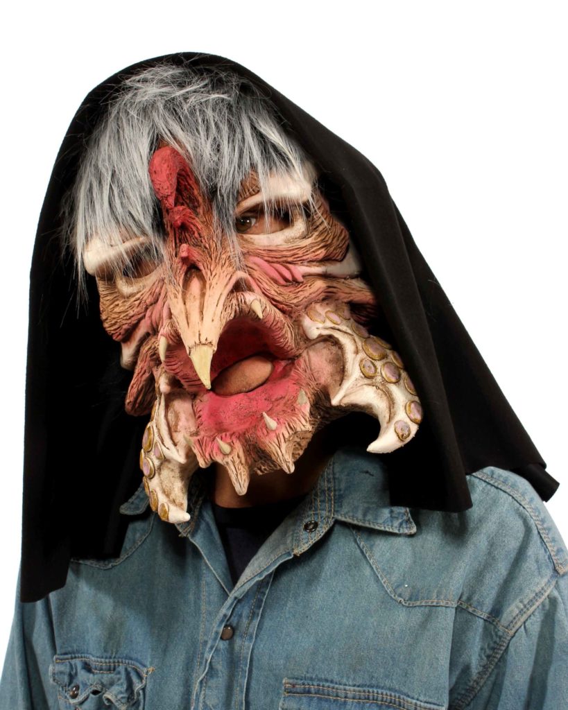 Rooster From Space Latex Face Mask | Costumes 4 Less CE1003