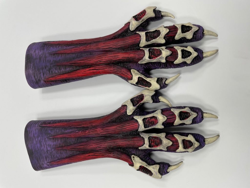 Unleashed Wickedness Monster Hands, Beast hands, Animal Hands or Werewolf Claws, N1273