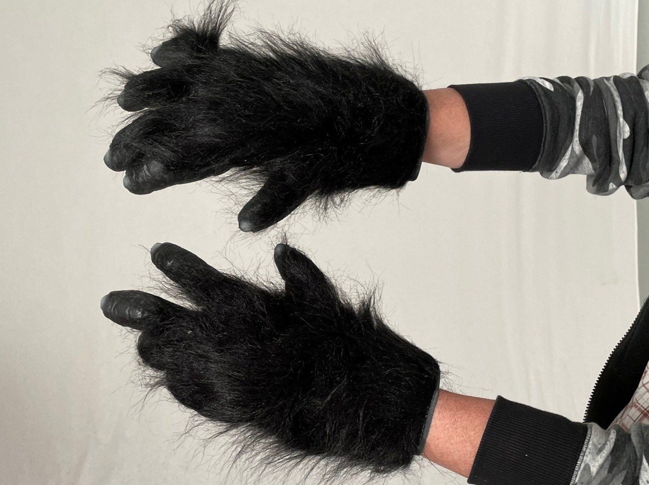 Gothic Chic Gorilla Hand Gloves