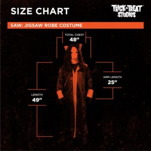 saw jigsaw robe size chart
