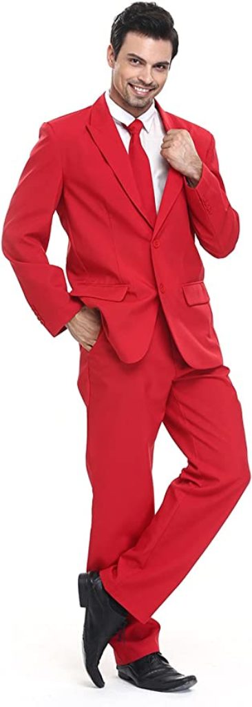 Red Party Suit