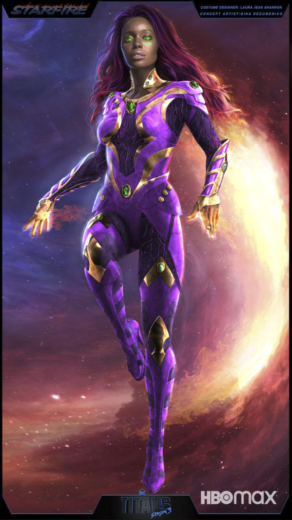 Modern Starfire Costume