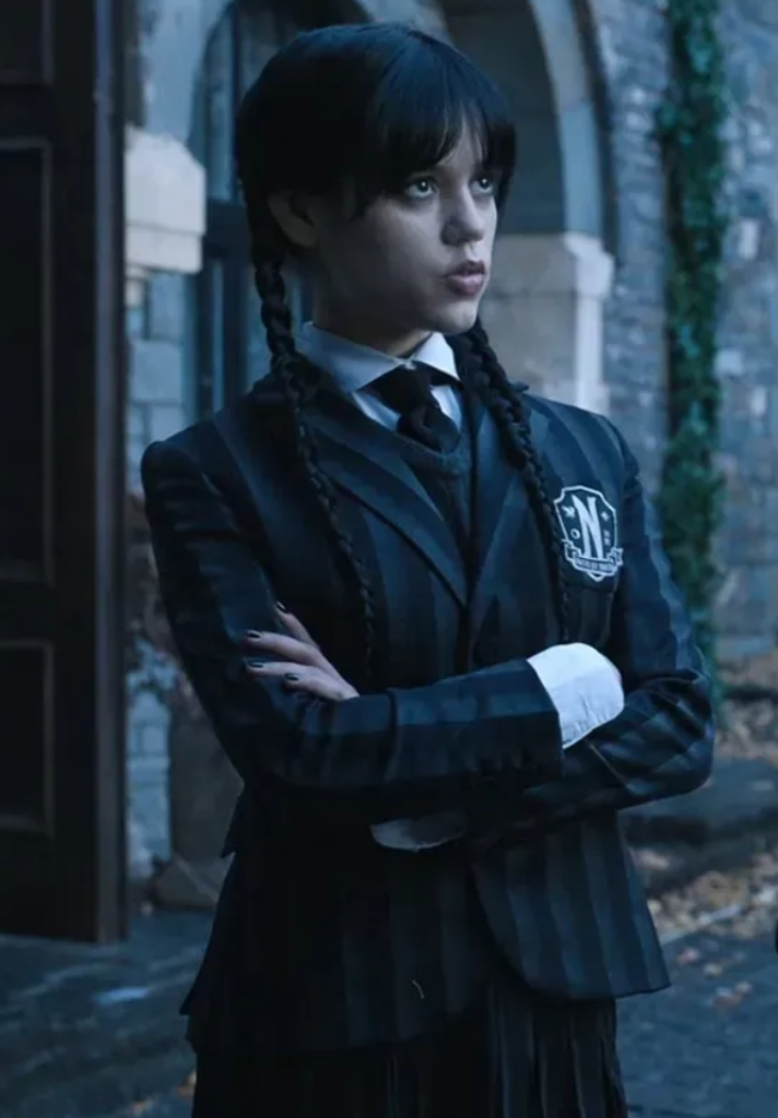 Wdenesday Addams Nevermore Academy Uniform