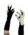 Evil Clown Hands, New Colorful Short Monster Costume Latex Hands