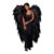 Full Length Angel Wings – Black