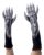 Silver Dragon hands, Reptile hands, Dinosaur Costume Hands Claws
